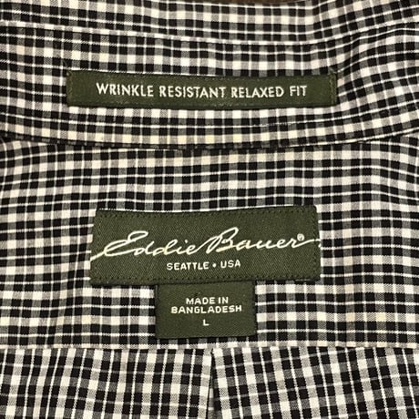 00s- Eddie Bauer Cotton B.D Shirt