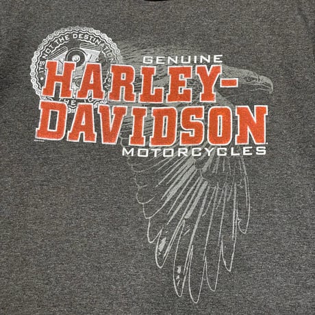 00s- Harley-Davidson Print T-Shirt