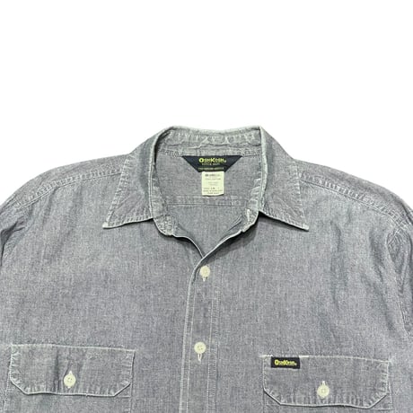 90s- OSH KOSH Cotton Chambray Work Shirt