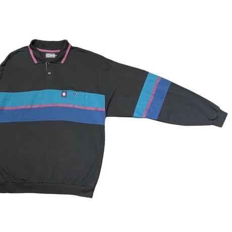 90s MEMBERS ONLY L/S Polo Shirt