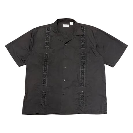 90s~ PLATOON Guayabera Shirt