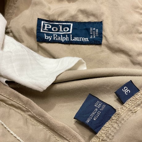90s Polo Ralph Lauren Cotton Poplin Shorts W36