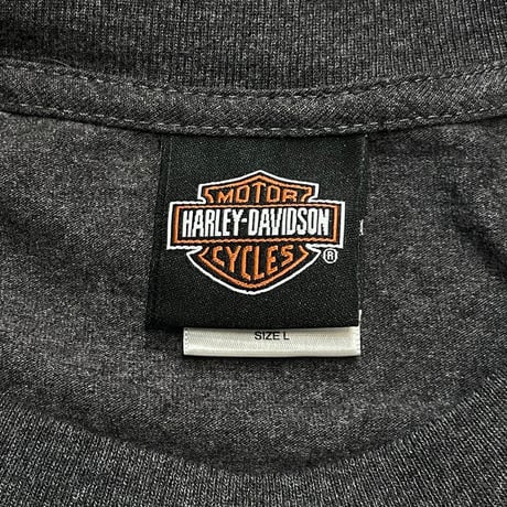 00s- Harley-Davidson Print T-Shirt