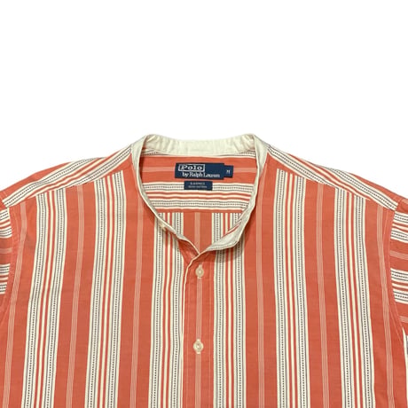 90s- Polo Ralph Lauren Striped Cotton Shirt