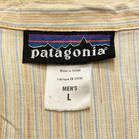 ‘05 Patagonia Striped Hemp Shirt