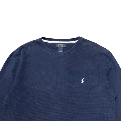 00s- Polo Ralph Lauren Cotton Waffle Shirt