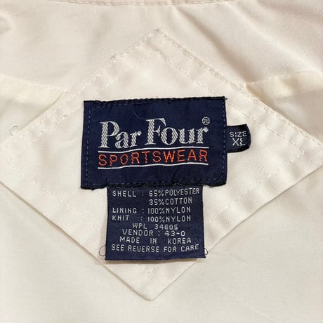 90s Par Four Cup Shoulder Jacket