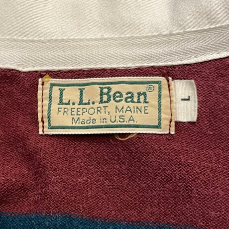 80s- L.L.Bean Rugby Shirt