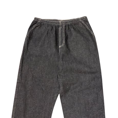 00s WHITE STAG Black Denim Easy Pants