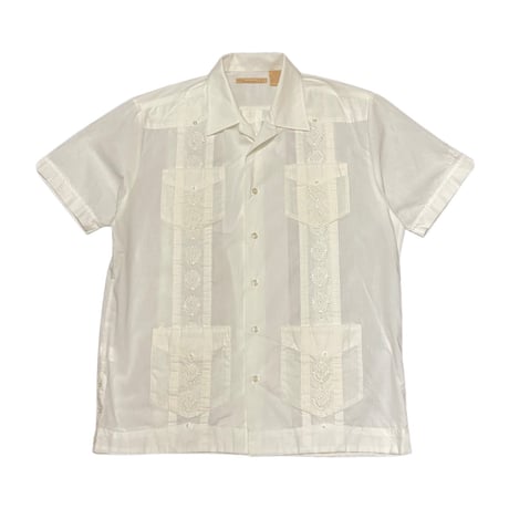 00s- The Havanera Co. Poly/Cotton Guayabera shirt