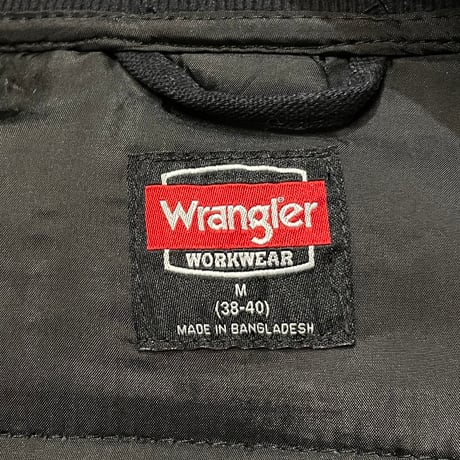 00s- Wrangler Quilting Duck Work Vest Size Ｍ