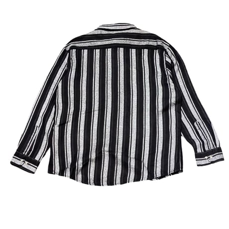 90s Northwest Territory Striped Acryl Shirt