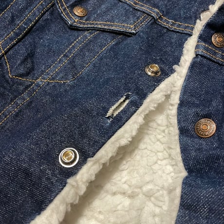 90s Levi’s 70608 Sherpa Lined Denim Jacket