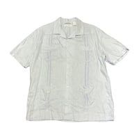 00s- CUBAVERA Linen Guayabera shirt