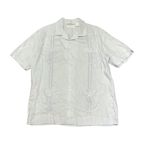 00s- CUBAVERA Linen Guayabera shirt