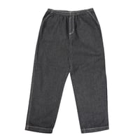 00s WHITE STAG Black Denim Easy Pants