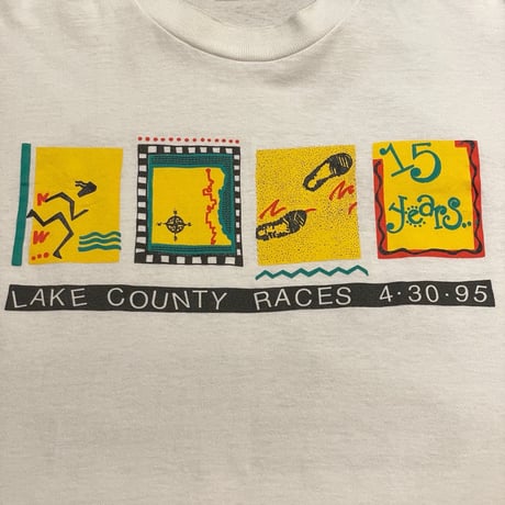 ‘95 FRUIT OF THE LOOM Lake Country Race T-Shirt