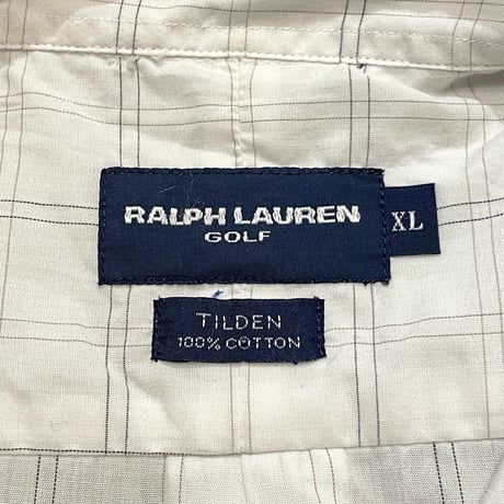 90s~ RALPH LAUREN GOLF Cotton B.D Shirt
