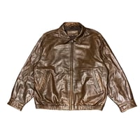 90s- ST.JOHN'S BAY Leather Jacket