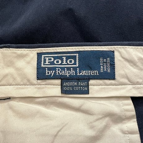 Polo Ralph Lauren "ANDREW" Two Tuck Chino PANTS