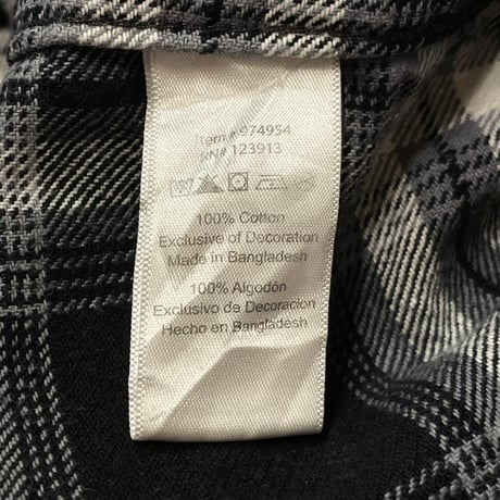 00s- JACHS Cotton Flannel Shirt