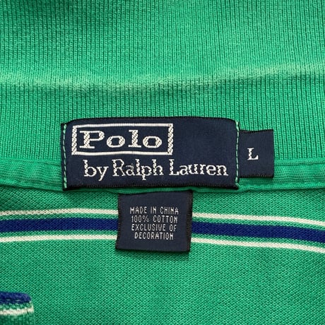 00s~ Polo Ralph Lauren Striped Polo Shirt
