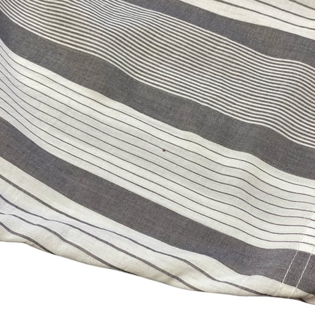 80s~ Protocol Poly/Cotton Striped Shirt