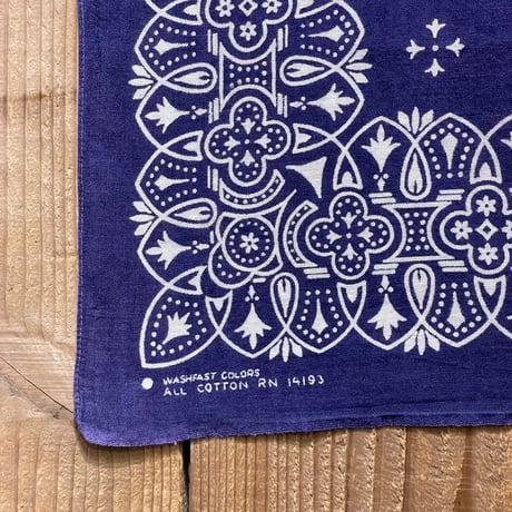 60s WAMCRAFT Cross bandana ♯2