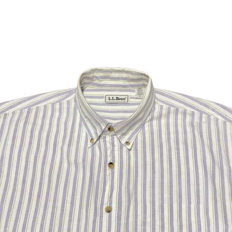 90s L.L.Bean Oxford B.D Striped Shirt