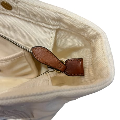 Polo Ralph Lauren Canvas New Orleans Polo Bear Mini Tote