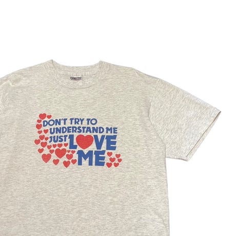 90s ONEITA “Just Love Me” T-Shirt