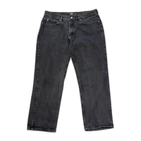00s- Lee Black Denim Pants