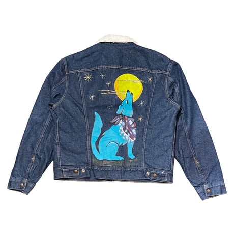 90s Levi’s 70608 Sherpa Lined Denim Jacket