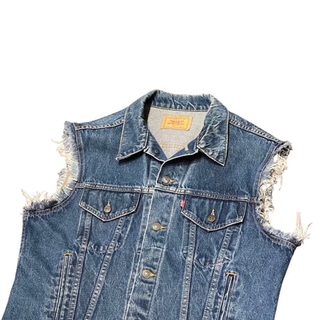 ‘87 Levi’s 70506 Cut Off Denim Vest