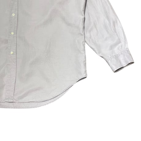 90s- Polo Ralph Lauren “BLAKE” Silk × Linen Shirt