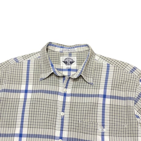 90s- DOCKERS Cotton Plaid Shirt