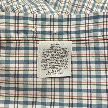 00s Pendleton Cotton B.D Shirt