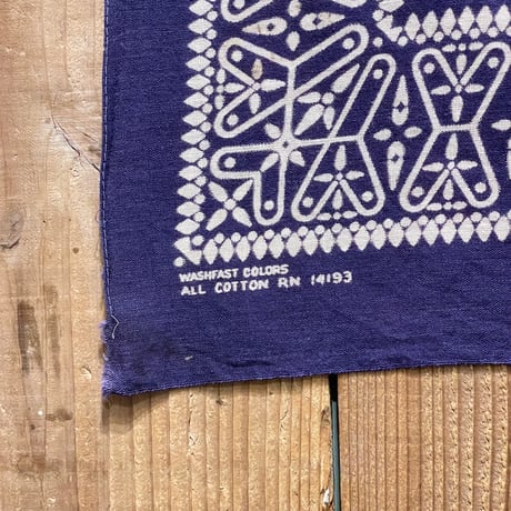 60s WAMCRAFT Cross bandana #1