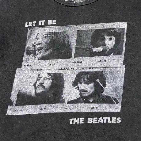 '11 BEATLES "LET IT BE" Graphid T-Shirt