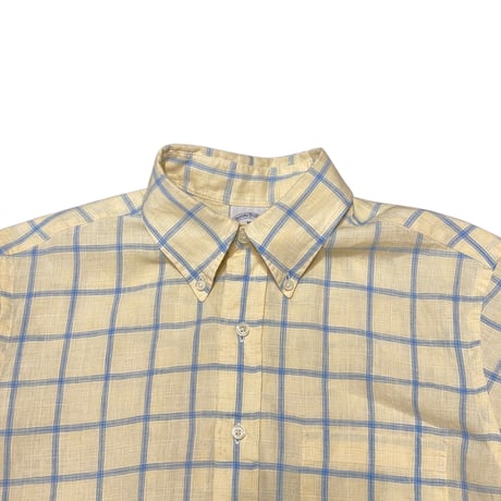 00s Brooks Brothers Linen B.D Shirt