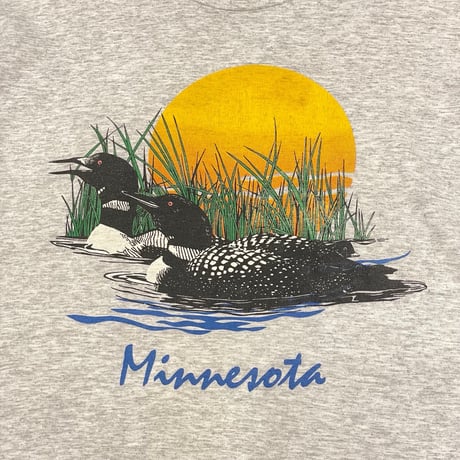 90s Hanes Minnesota Loon Printed T-Shirt