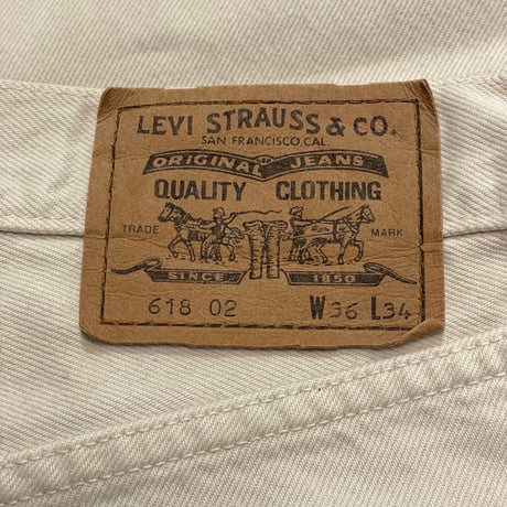 ‘96 Euro Levi's 618 Denim Pants