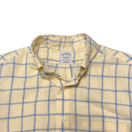 00s Brooks Brothers Linen B.D Shirt