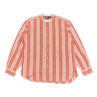 90s- Polo Ralph Lauren Striped Cotton Shirt