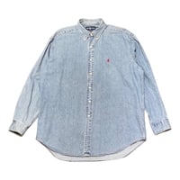 90s- Polo Ralph Lauren B.D Denim Shirt