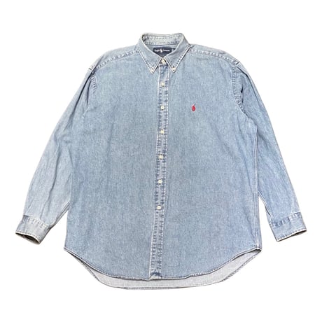 90s- Polo Ralph Lauren B.D Denim Shirt