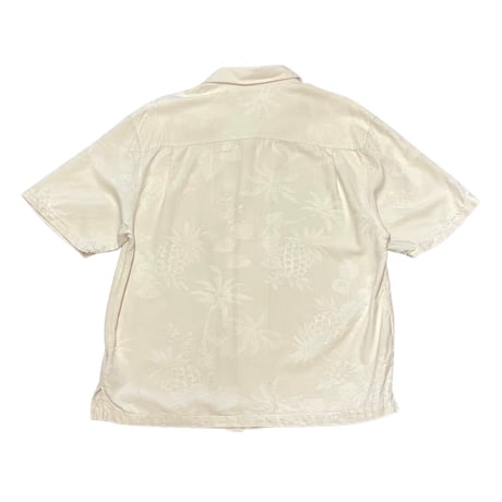 00s~ JAMAICAN JAXX Silk Open Collar Shirt