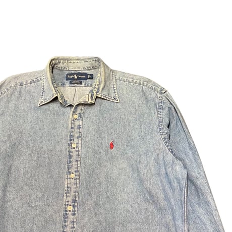 90s- Polo Ralph Lauren B.D Denim Shirt