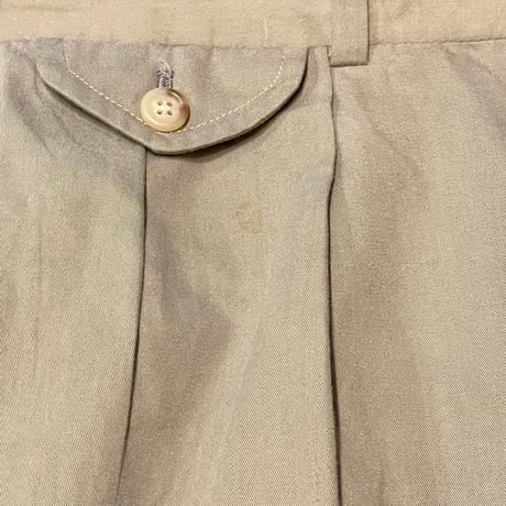 90s Polo Ralph Lauren Two Tuck Cotton Slacks