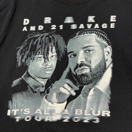 '23 Drake & 21 Savage "It's All A Blur Tour" T-Shirt